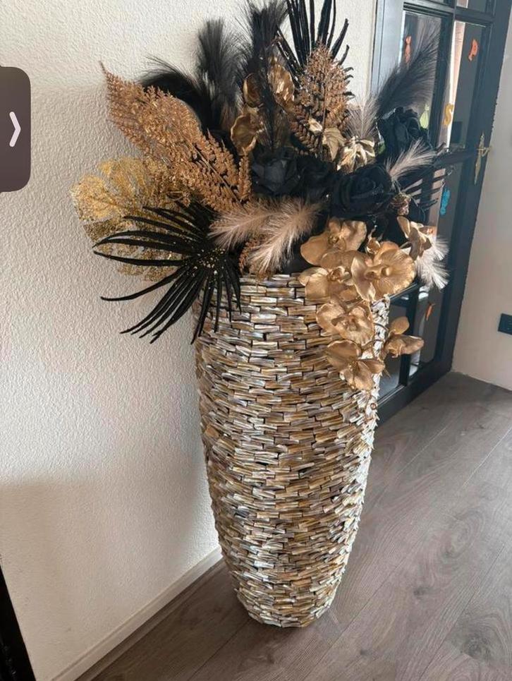 Schelpenvaas eric kuster met opmaak, Huis en Inrichting, Woonaccessoires | Vazen, Zo goed als nieuw, Overige kleuren, 75 cm of meer