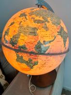 Vintage verlichte wereldbol, Ophalen of Verzenden, Interactief, Gebruikt