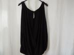 zwarte tuniek valt open overslag  mt 2  = mt 50 van x-two, X-Two, Ophalen of Verzenden, Gedragen, Blouse of Tuniek