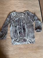 Blouse van bewerkte stof., Verzenden, Maat 42/44 (L), Zo goed als nieuw, Lange mouw