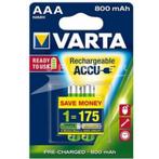 VARTA Oplaadbare Batterijen - AAA 800 mAh [NIEUW], Audio, Tv en Foto, Accu's en Batterijen, Nieuw, Ophalen of Verzenden, Oplaadbaar