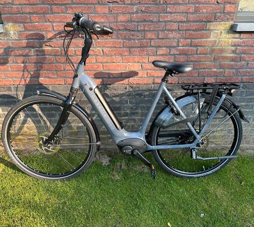 Gazelle Grenoble C8 HBM, Fietsen en Brommers, Elektrische fietsen, Zo goed als nieuw, Gazelle, 55 tot 59 cm, 50 km per accu of meer