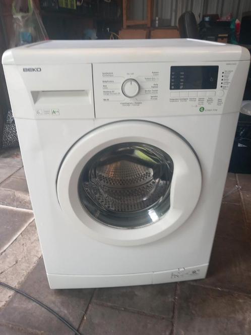 Wasmachine Beko, Witgoed en Apparatuur, Wasmachines, Gebruikt, Voorlader, 6 tot 8 kg, 85 tot 90 cm, 1200 tot 1600 toeren, Energieklasse A of zuiniger