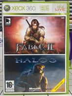 Met Code - Fable II + Halo 3 - Xbox 360 Games - Bundle Copy, Spelcomputers en Games, 1 speler, Ophalen of Verzenden, Zo goed als nieuw