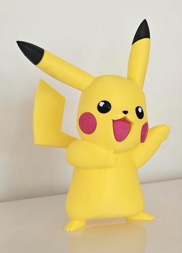 3D Geprinte Pikachu Figuur beschikbaar voor biedingen