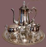 VERZILVERD KOFFIESTEL, Antiek en Kunst, Ophalen of Verzenden, Zilver