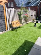 hout/beton schutting nog zeer goed!, Tuin en Terras, Schuttingen, Ophalen, Gebruikt, 6 meter of meer, 2 meter of meer