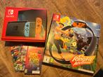 Nintendo switch met spelen, Spelcomputers en Games, Ophalen, Overige genres, Zo goed als nieuw, 3 spelers of meer