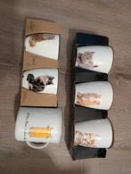 6 nieuwe poezen katten mokken, Huis en Inrichting, Keuken | Servies, Ophalen of Verzenden, Nieuw
