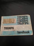 Triumph TR 6 handboekje, Ophalen of Verzenden