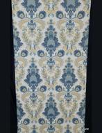 7126 Barok in blauw crème vintage behang retro swiet, Verzenden, Minder dan 10 m², Blauw