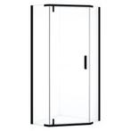Douchecabine + douchebak en sifon vijfhoek 90x90, Doe-het-zelf en Verbouw, Ophalen, Nieuw, Chroom, Douche