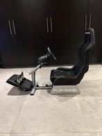 Playseat met logitech G29 stuur & pedalen, Ophalen of Verzenden, Playseat of Racestoel, Zo goed als nieuw