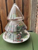 Kersttakken met lampjes in glazen stolp, Ophalen of Verzenden