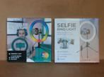 2 Selfie led ring light Bluetooth USB 2 kleuren tripod lamp, Ophalen of Verzenden, Nieuw, Minder dan 150 cm, Ministatief