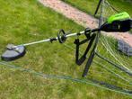 Greenworks 80V bosmaaier/grastrimmer, Tuin en Terras, Bosmaaiers, Accu, Ophalen of Verzenden, Zo goed als nieuw, Greenworks