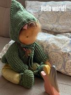 Zonnekindpop kleine lijs 34cm antroposofisch waldorf doll, Ophalen of Verzenden, Zo goed als nieuw