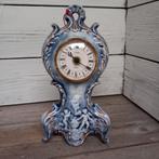 Italiaanse tafelklok Capodimonte, in werkende staat., Antiek en Kunst, Antiek | Porselein, Ophalen of Verzenden