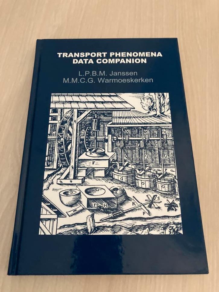 L.P.B.M. Janssen - Transport Phenomena Data Companion, Boeken, Techniek, Zo goed als nieuw, Bouwkunde, Ophalen