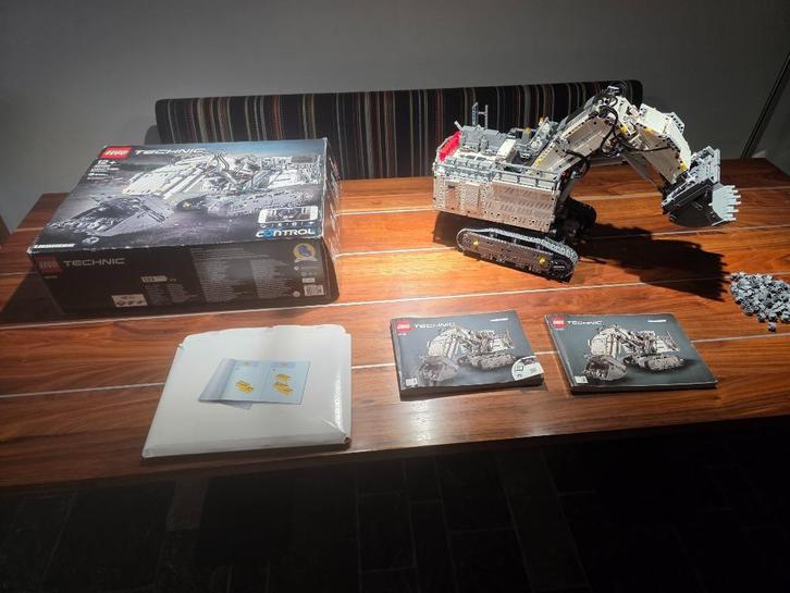 Lego  Liebherr R9800 graafmachine 42100, Kinderen en Baby's, Speelgoed | Duplo en Lego, Gebruikt, Lego, Complete set, Ophalen of Verzenden