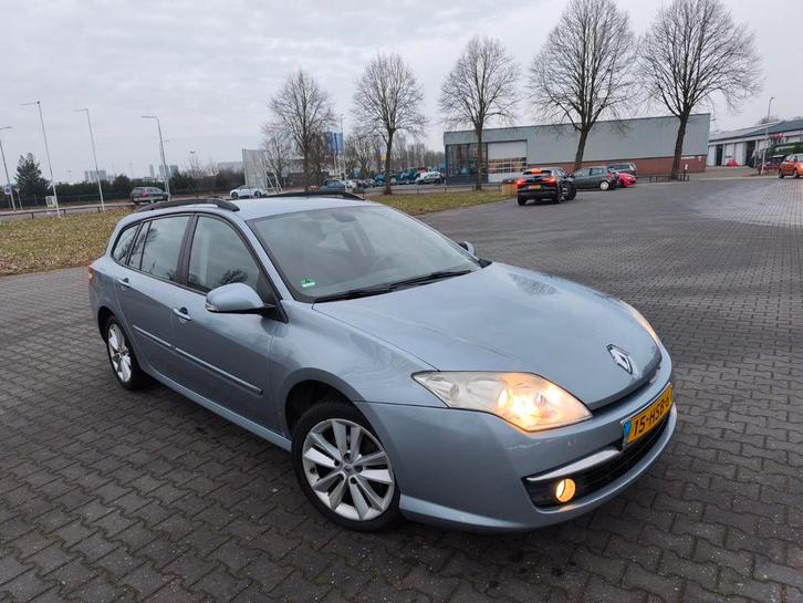 Renault Laguna 2.0 16V 103KW Estate 2009 Blauw, Auto's, Renault, Particulier, Laguna, ABS, Adaptieve lichten, Airbags, Airconditioning