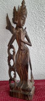 Balinese danseres 37 cm groot 1950 Coromandelhout, Verzenden