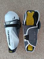 Ijshockey beenkappen Bauer Supreme 170, lengte 15''/38cm wit, Ophalen, Gebruikt, Bescherming