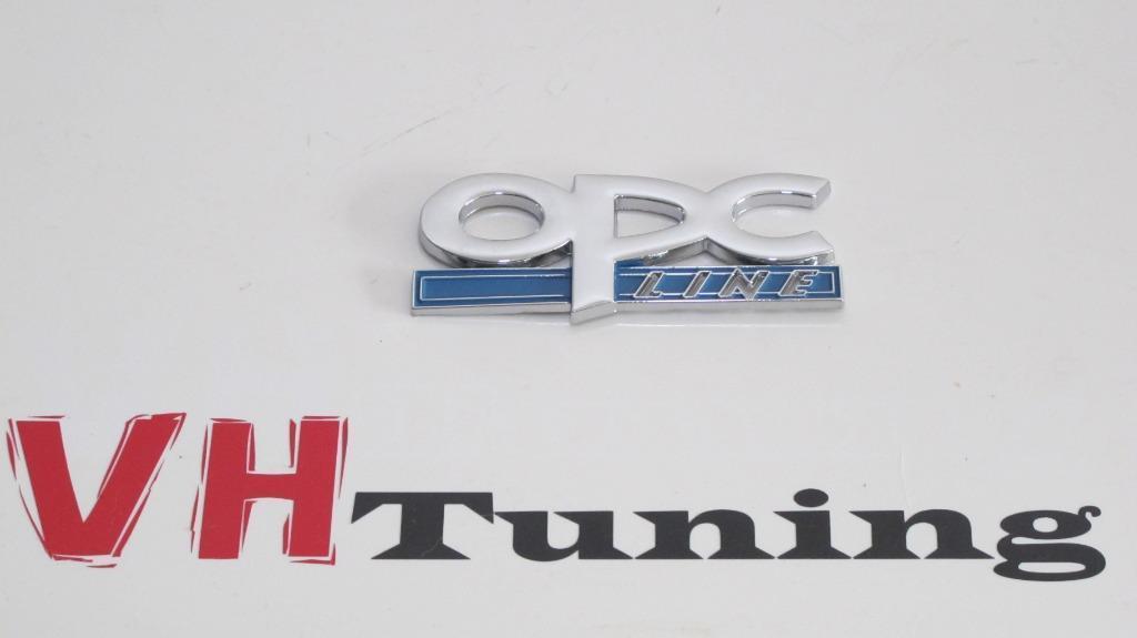 OPC line 3D logo zelfklevend 8 cm 3M tape, Ophalen