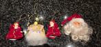 4 ' koninklijke ' Kerst decoraties o.a. Kerstman, Ophalen of Verzenden
