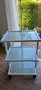 Glazen trolley, Ophalen