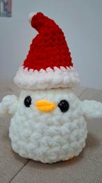 Handgemaakte Gehaakte Amigurumi Plushie Witte Eend, Kinderen en Baby's, Speelgoed | Knuffels en Pluche, Ophalen of Verzenden, Nieuw