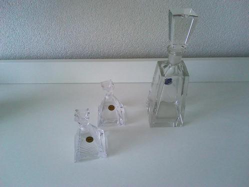 loodkristallen karaf/karafjes, Antiek en Kunst, Antiek | Glas en Kristal, Ophalen of Verzenden