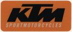 KTM Sportmotorcyles reflectie sticker #17, Ophalen of Verzenden