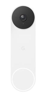 Google Nest Doorbell (Batterij) - Draadloze deurbel, Ophalen of Verzenden, Ingebouwde camera, Zo goed als nieuw, Draadloos