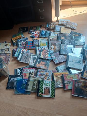 vintage collectie cd's 80 stuks blues pop jazz rock beschikbaar voor biedingen