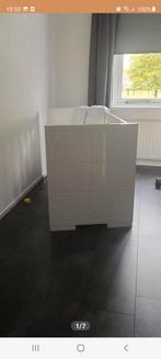 Interbaby ledikant wit hoogglans 2x, Ophalen, Gebruikt, Kinderwagen of Buggy