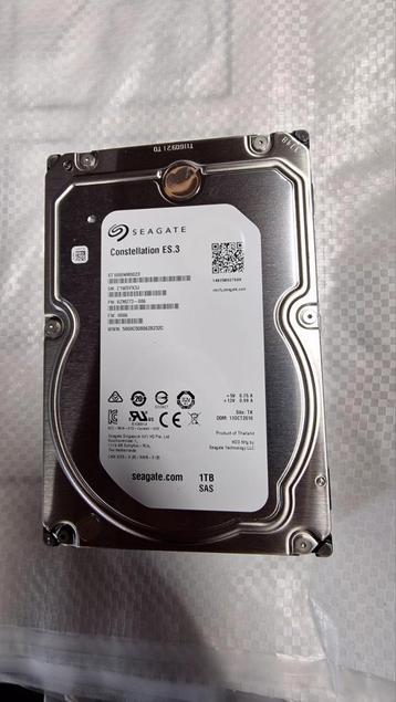 Seagate Constellation ES.3 1TB SAS HDD beschikbaar voor biedingen