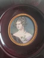 Miniatuur van Portret, Antiek en Kunst, Kunst | Schilderijen | Klassiek, Ophalen of Verzenden