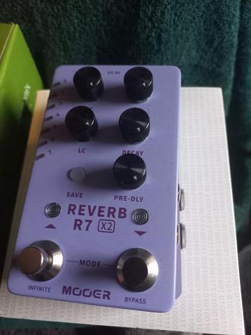 Reverb mooer r7 mark II beschikbaar voor biedingen