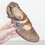 Leren Think! Dames Instappers - 31 (Maat 38) € 55,-, Kleding | Dames, Schoenen, Bruin, Instappers, Think!, Nieuw