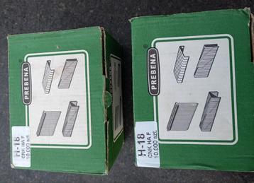 Prebena Nieten Type H-18  CNK HA F  20.000 stuk(s) beschikbaar voor biedingen