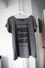 Grijs T-shirt Elvira maat L, Verzenden, Maat 42/44 (L), Zo goed als nieuw, Korte mouw