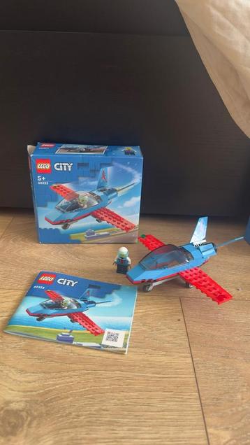 LEGO City 60323 – Stuntvliegtuig (5+) ‍️ beschikbaar voor biedingen