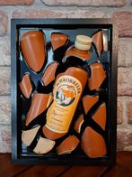 Schrobbelèr fles verwerkt in een lijst met Epoxy, Antiek en Kunst, Ophalen of Verzenden
