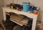 Steigerhouten bureau, opknapper, Huis en Inrichting, Bureaus, Ophalen, Gebruikt, Bureau