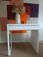 Ikea micke bureau klein wit, Ophalen, Gebruikt