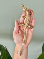 Grote vintage messing salamander, Antiek en Kunst, Curiosa en Brocante, Ophalen of Verzenden