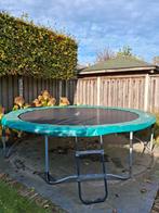 Trampoline Cranenbroek VCB Sky Prof Ø 365 cm inclusief trap, Ophalen, Gebruikt