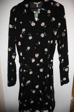 Nieuw C&A zwart overhemd jurk met madeliefje - maat 38, Kleding | Dames, Jurken, Maat 38/40 (M), Zwart, Nieuw, Ophalen of Verzenden