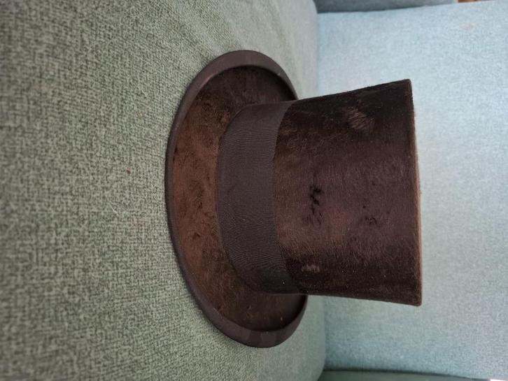 hoge hoed, Kleding | Heren, Hoeden en Petten, Zo goed als nieuw, Hoed, 57 cm (M, 7⅛ inch) of minder, Ophalen